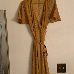 Yellow sun dress